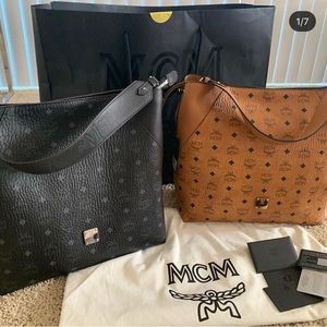 Large MCM Hobo bag